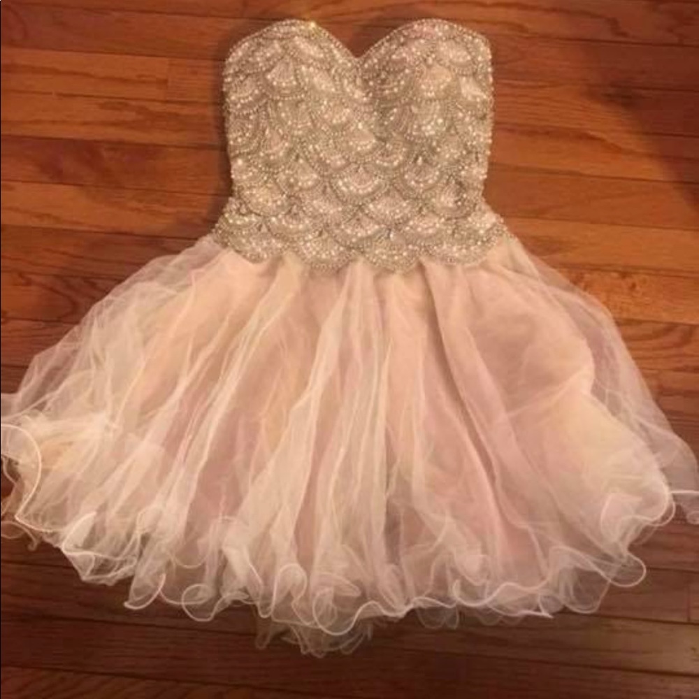 Blush Prom Dress